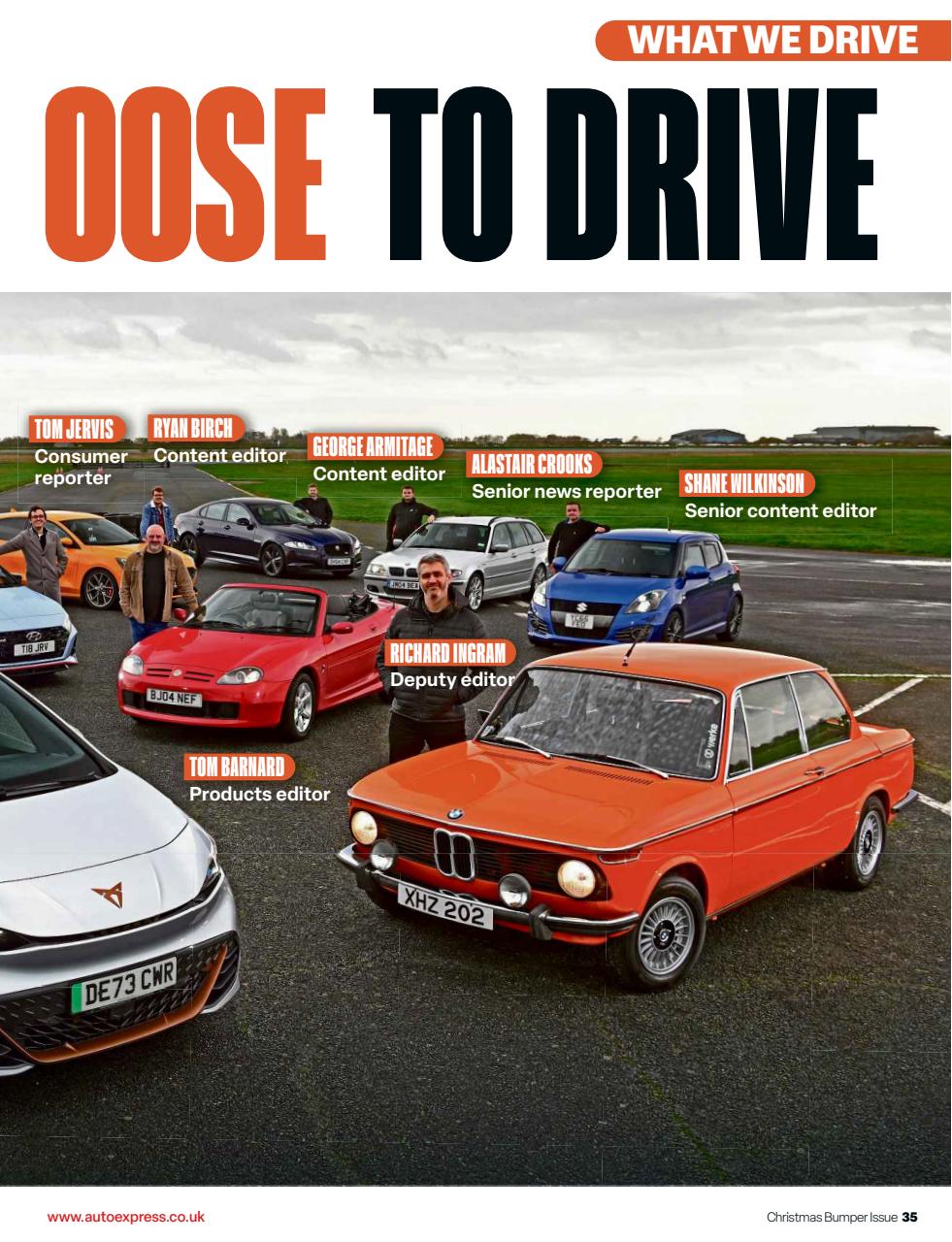 Auto Express Preview Pages