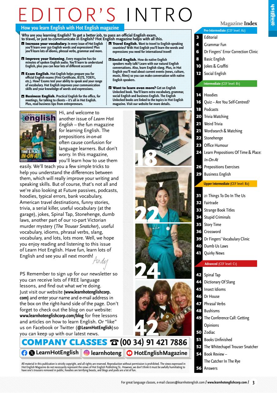 Learn Hot English Preview Pages