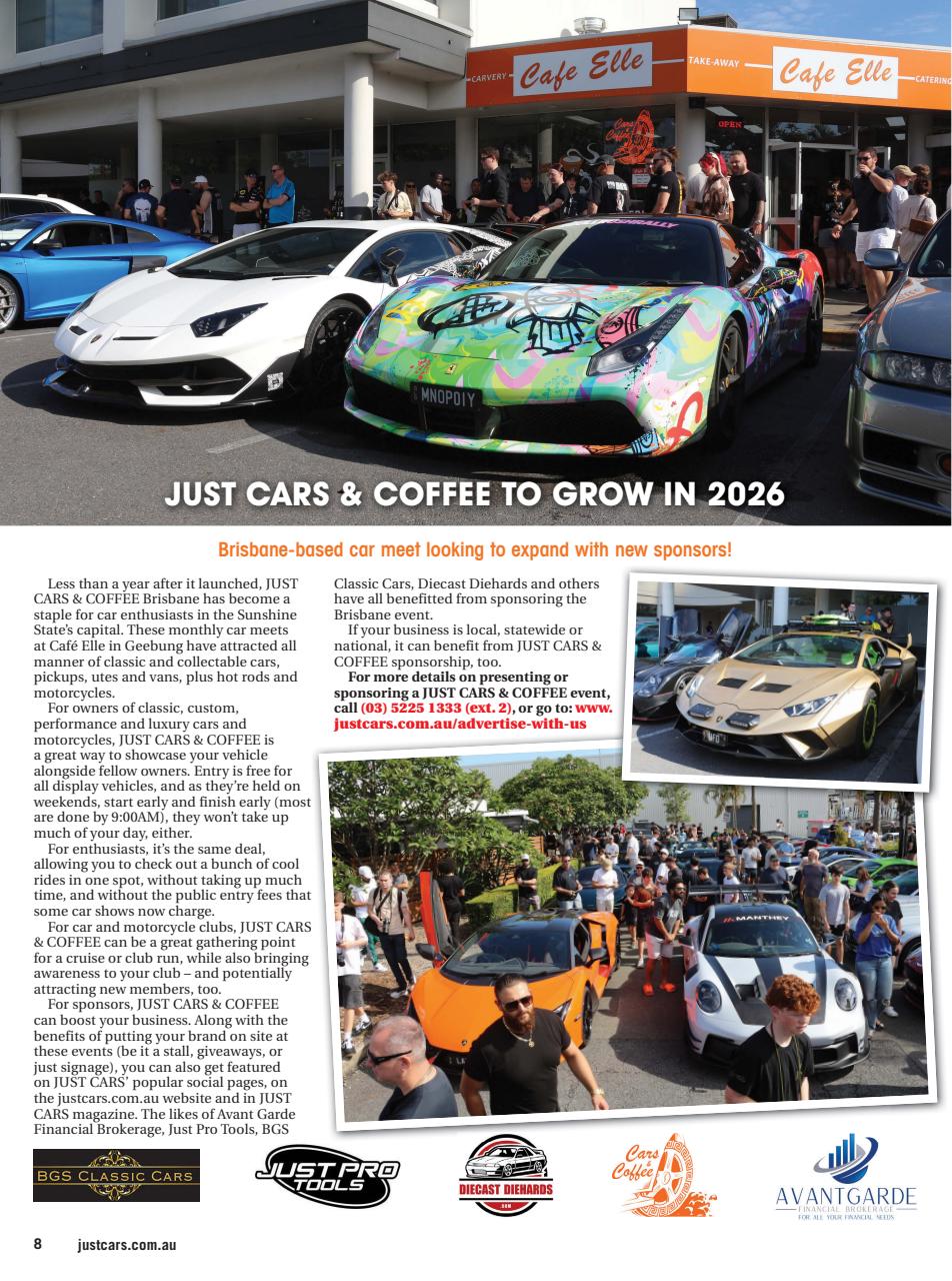 JUST CARS Preview Pages