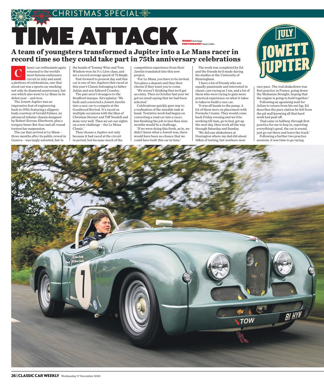 Classic Car Weekly Preview Pages