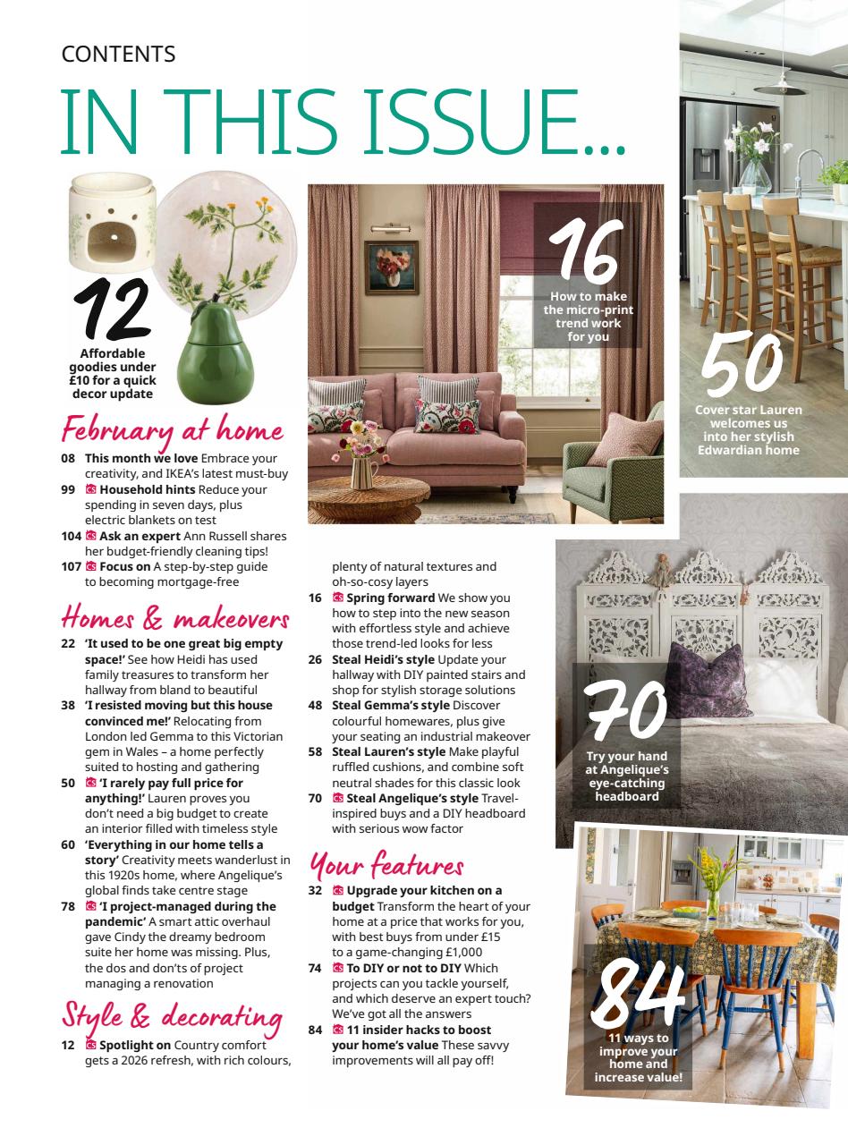 Your Home Magazine Preview Pages