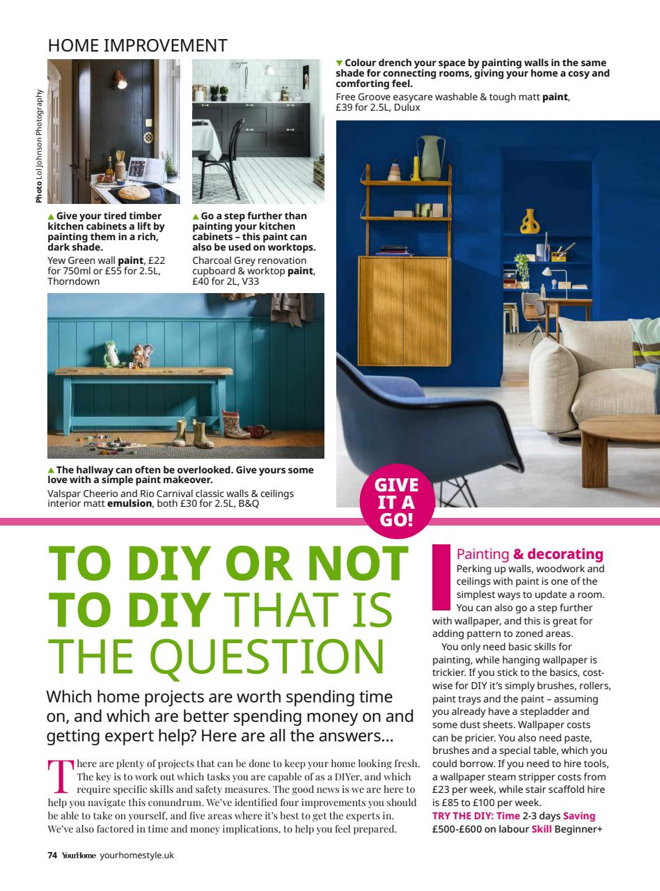 Your Home Magazine Preview Pages