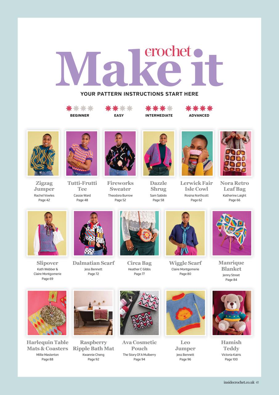 Inside Crochet Preview Pages