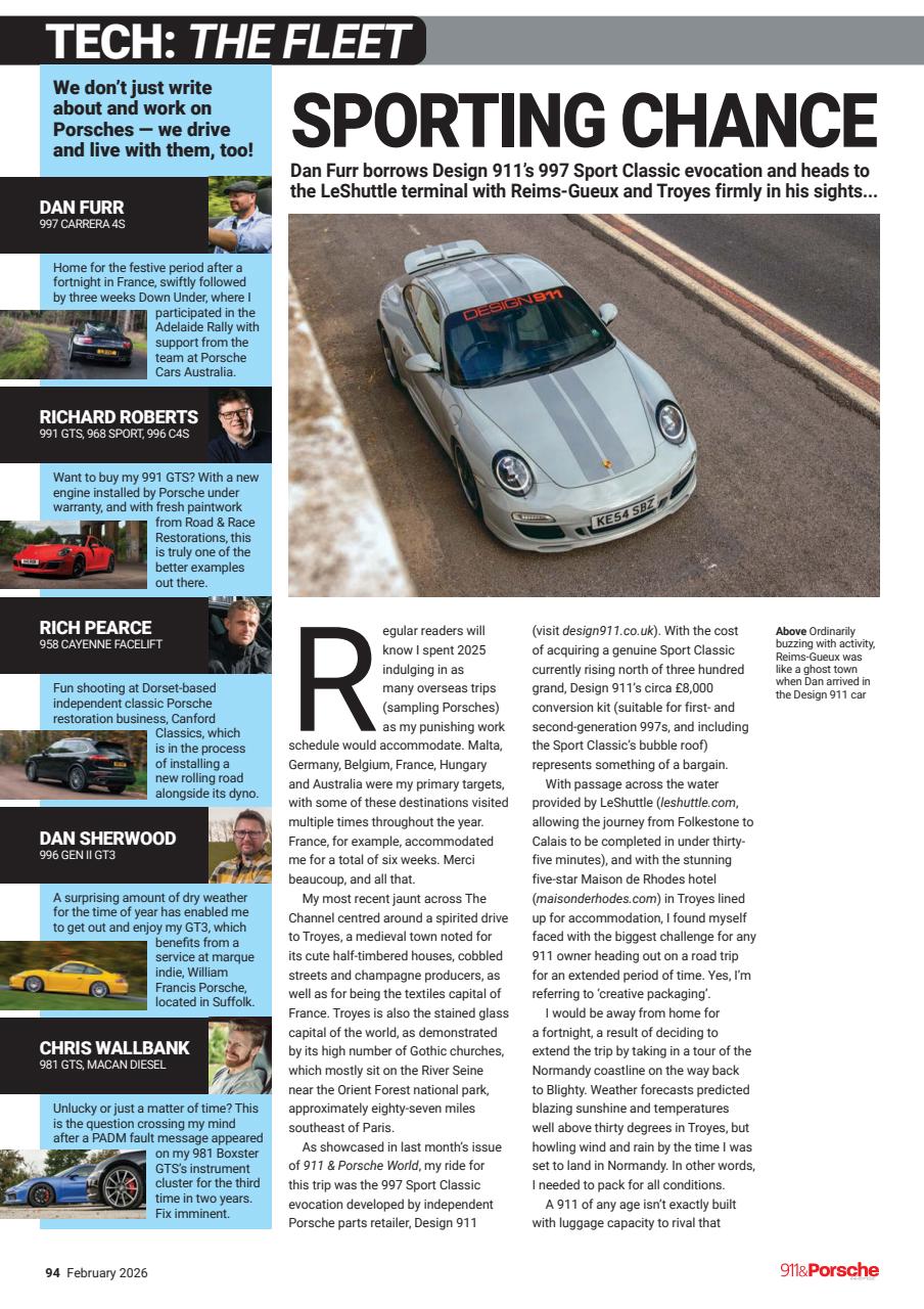 911 & Porsche World Preview Pages