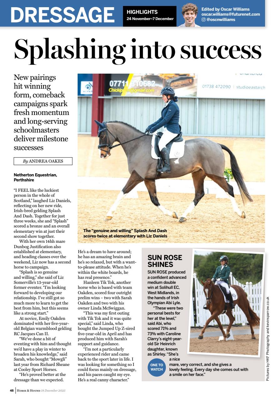 Horse & Hound Preview Pages