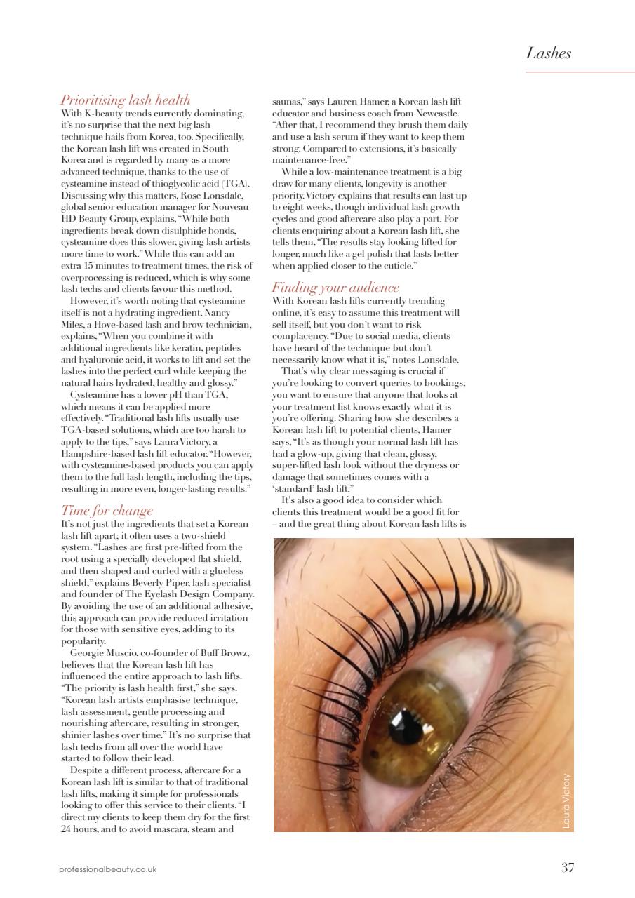 Professional Beauty Preview Pages