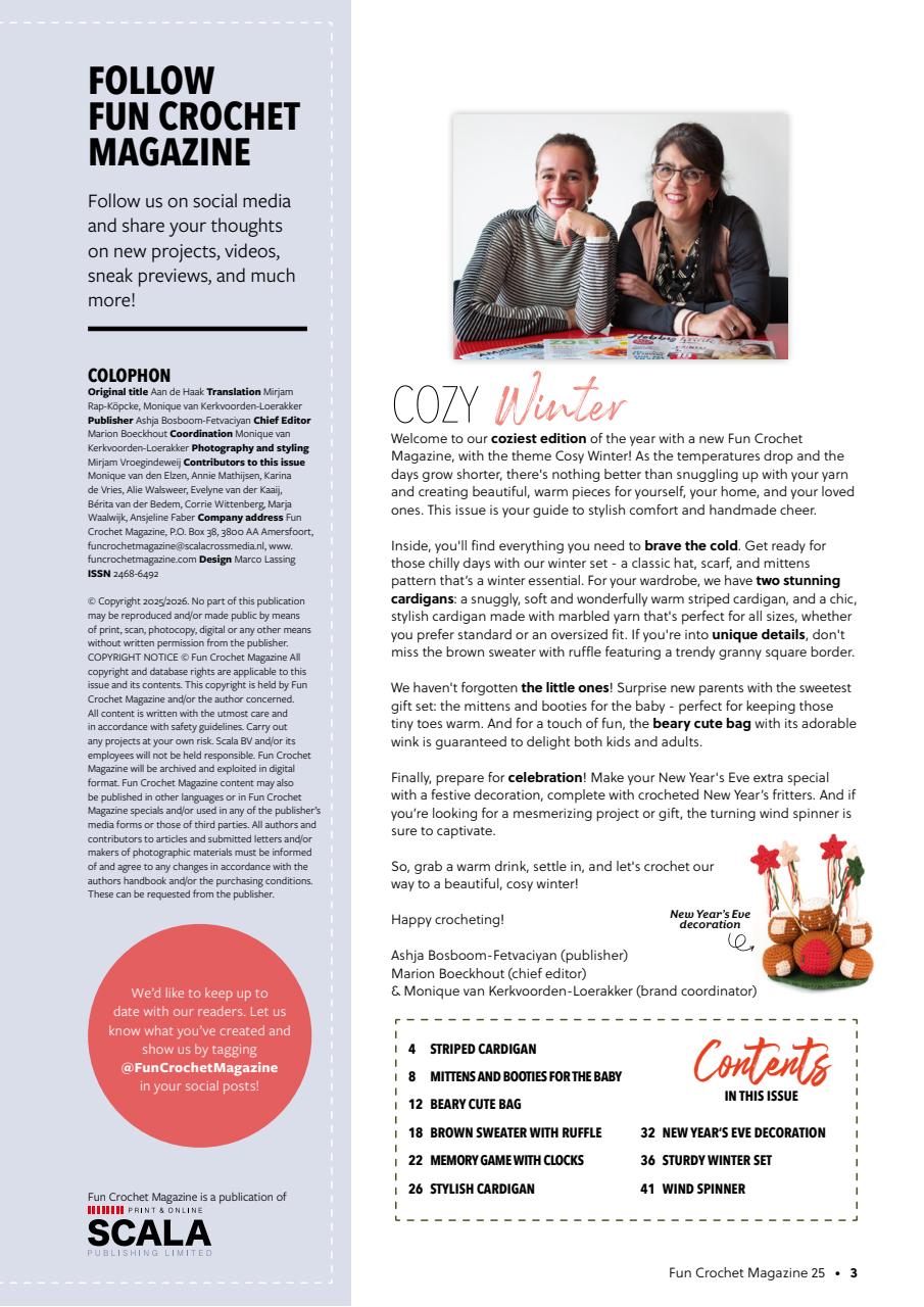 Fun Crochet Magazine Preview Pages