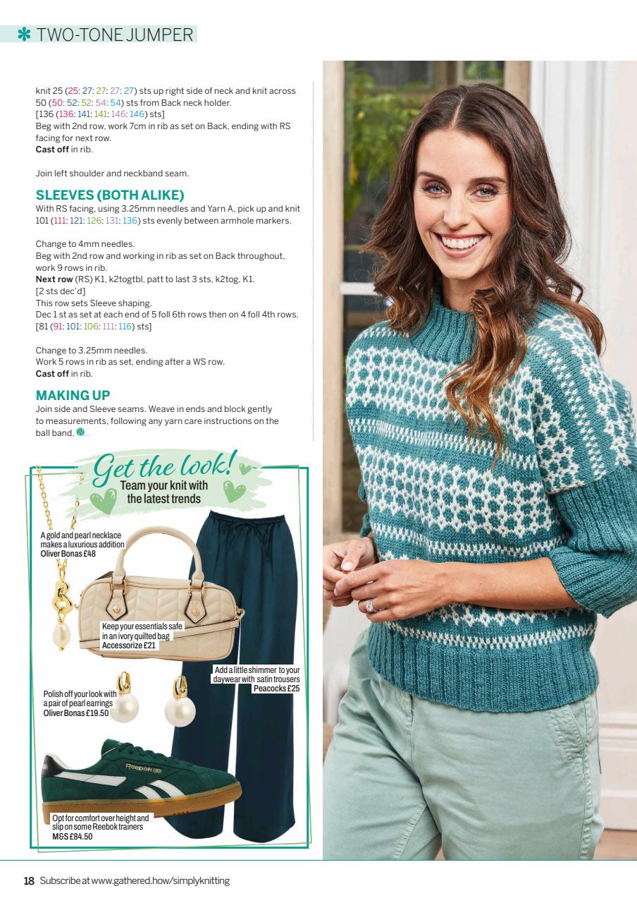 Simply Knitting Preview Pages