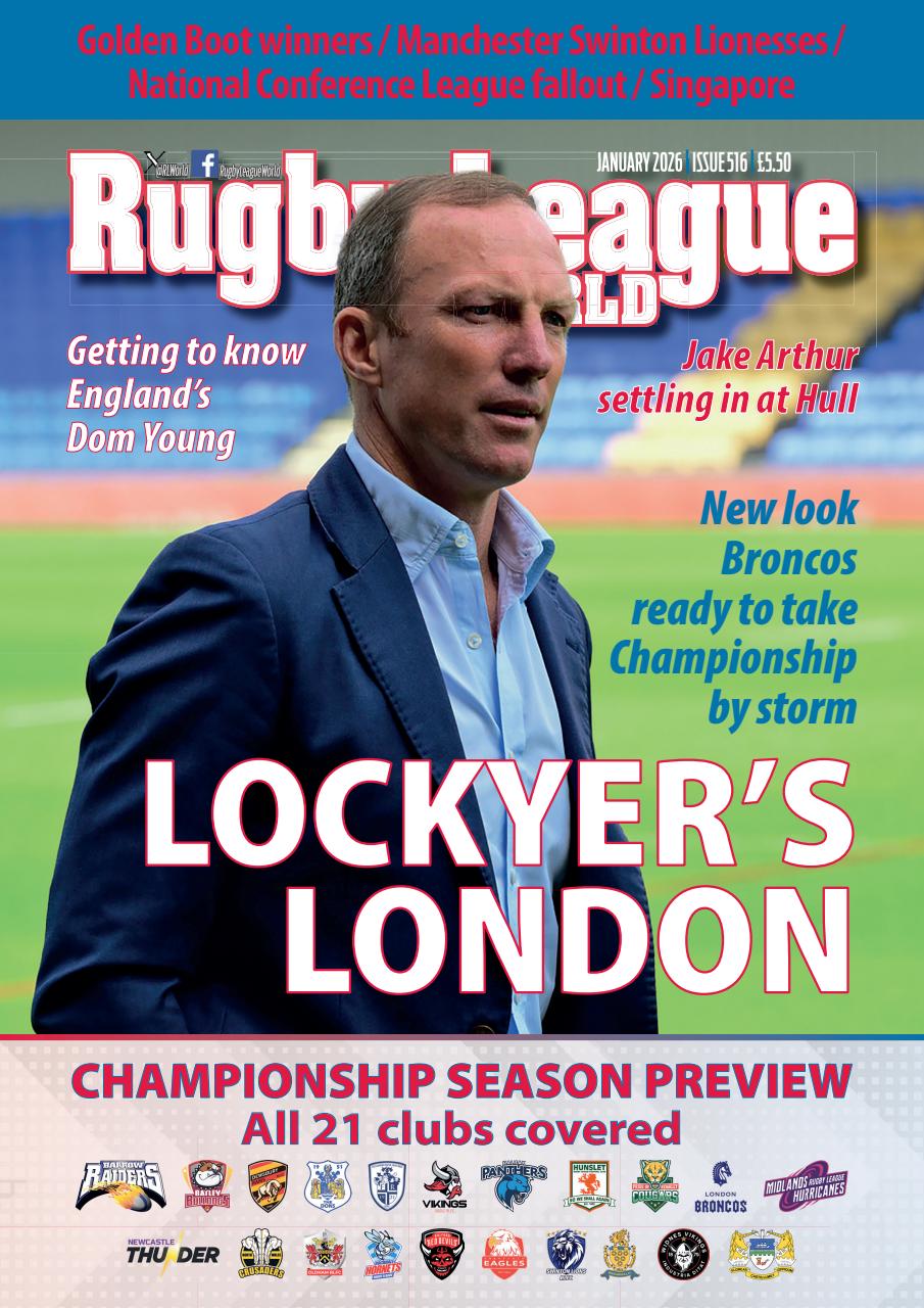 Rugby League World Preview Pages