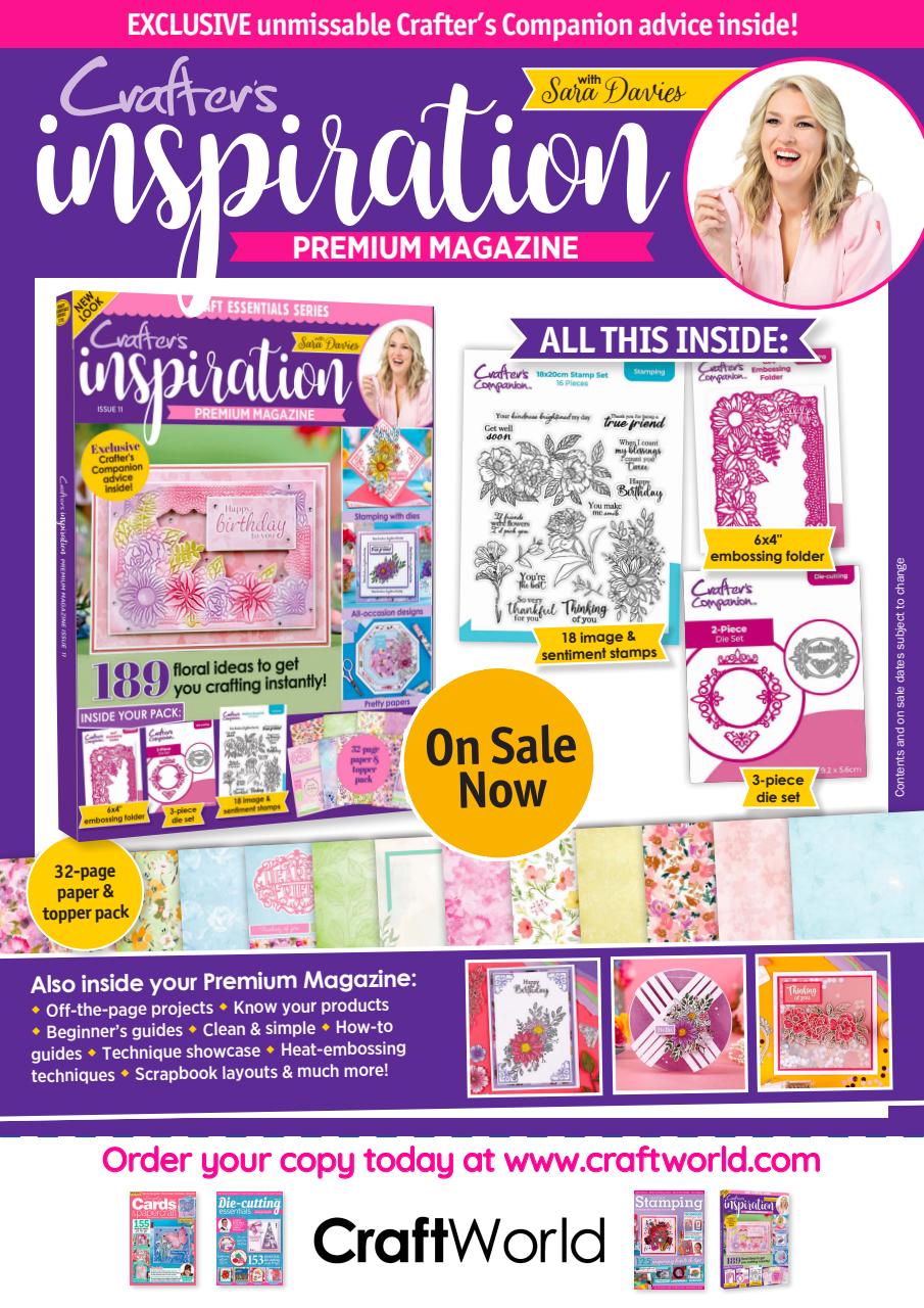 Simply Cards & Papercraft Preview Pages