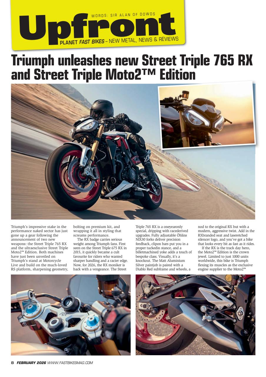 Fast Bikes Preview Pages