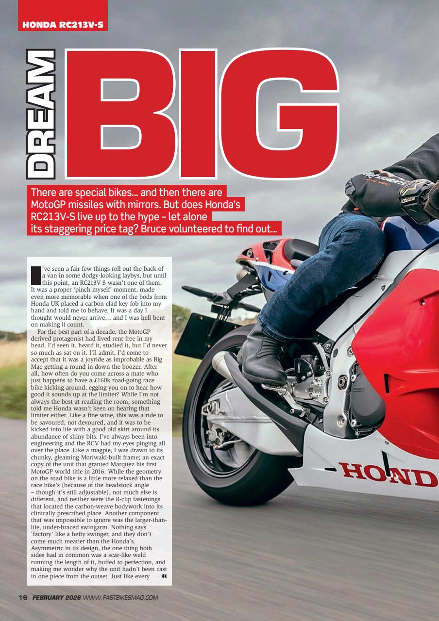 Fast Bikes Preview Pages