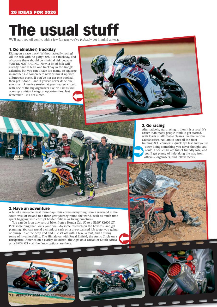 Fast Bikes Preview Pages