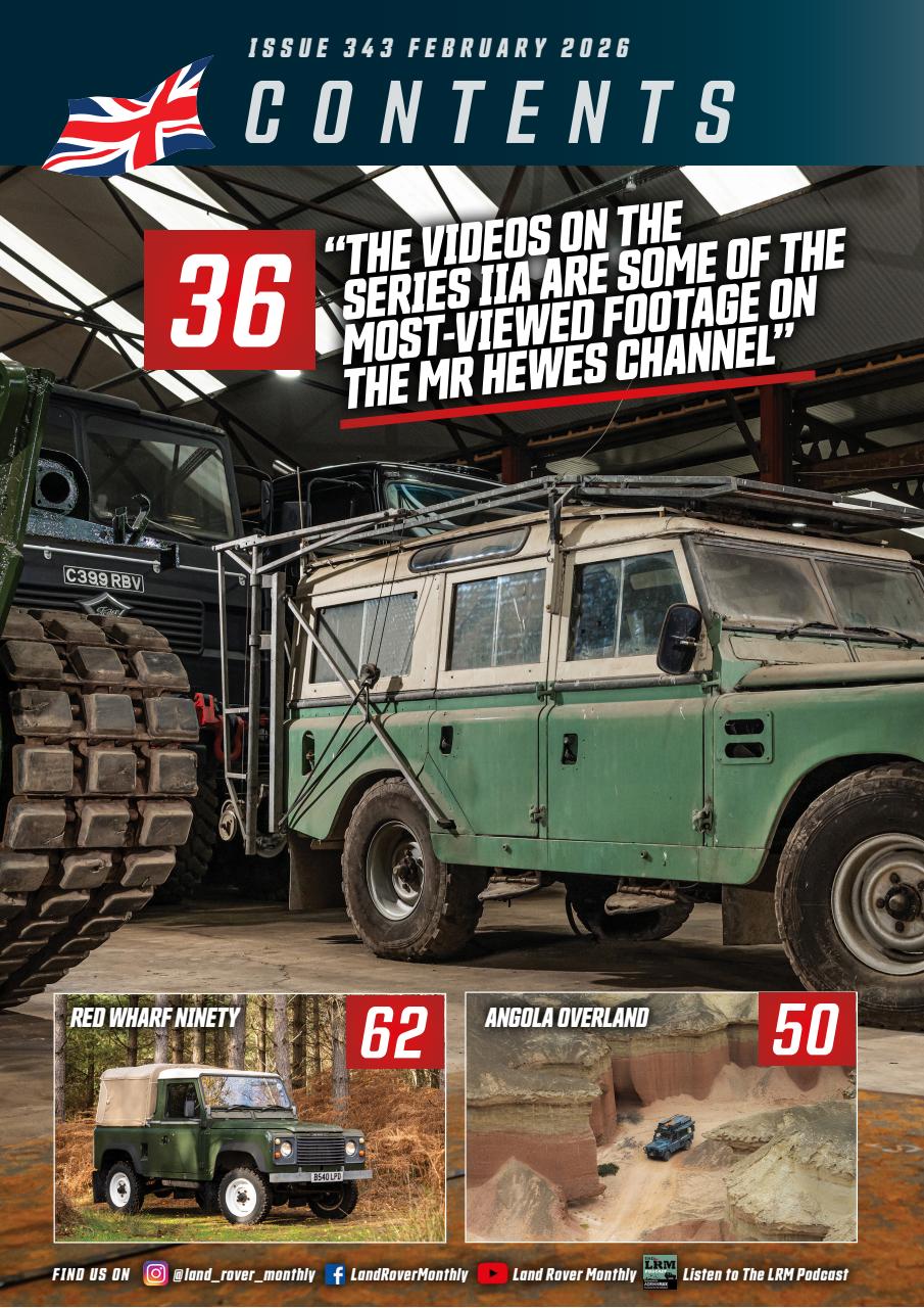 Land Rover Monthly Preview Pages