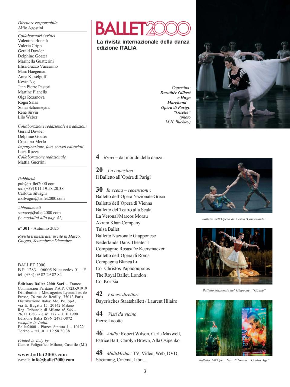 BALLET2000 Edizione Italia Preview Pages