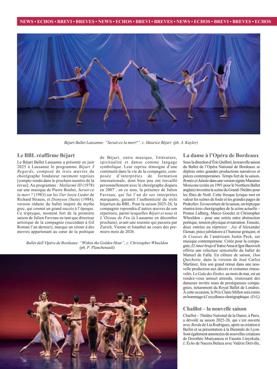 BALLET2000 Édition France Preview Pages