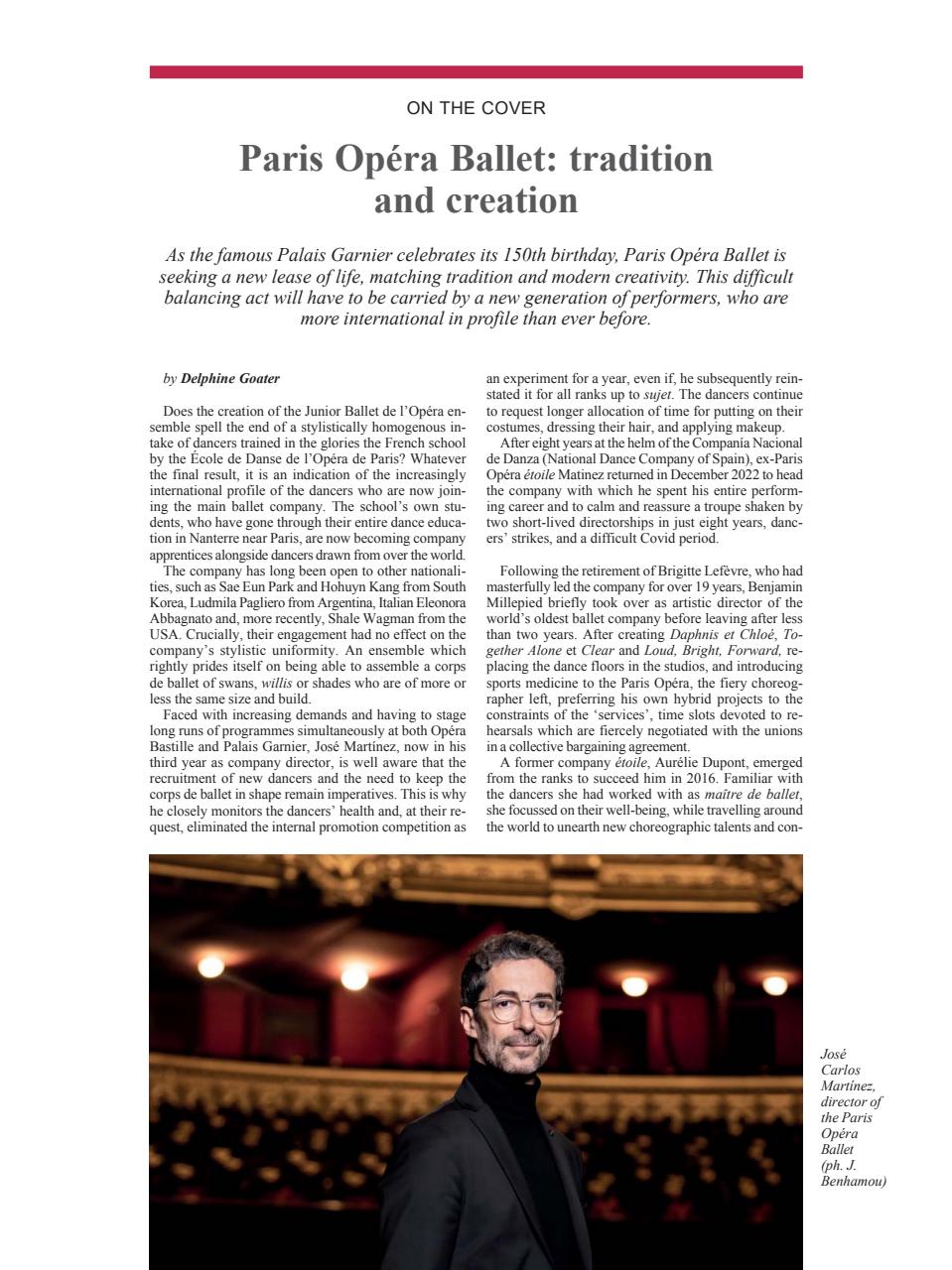 BALLET2000 English Edition Preview Pages