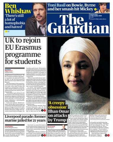 The Guardian Newspaper issue Wednesday, 17 December 2025