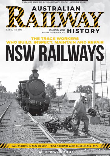 Australian Railway History issue 