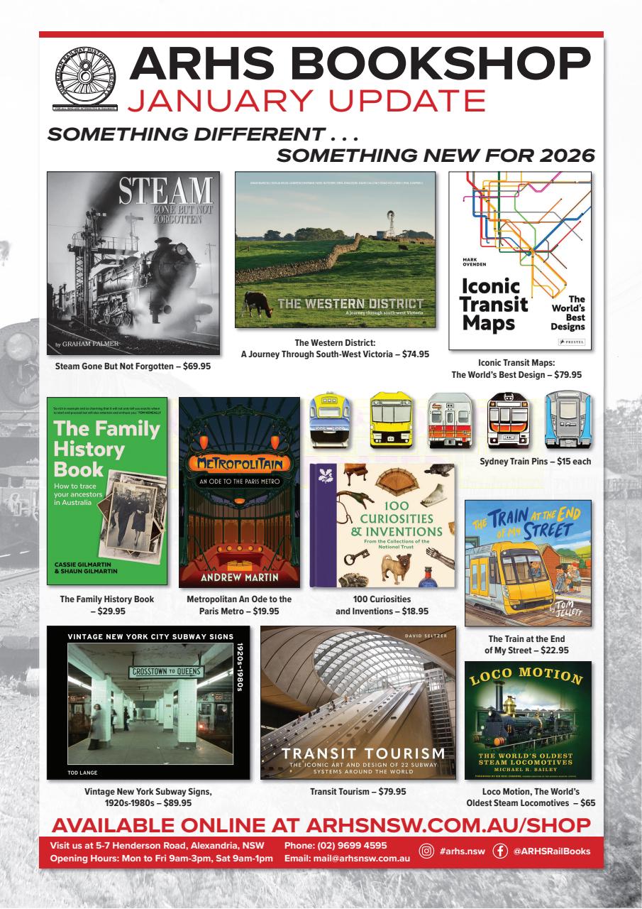 Australian Railway History Preview Pages