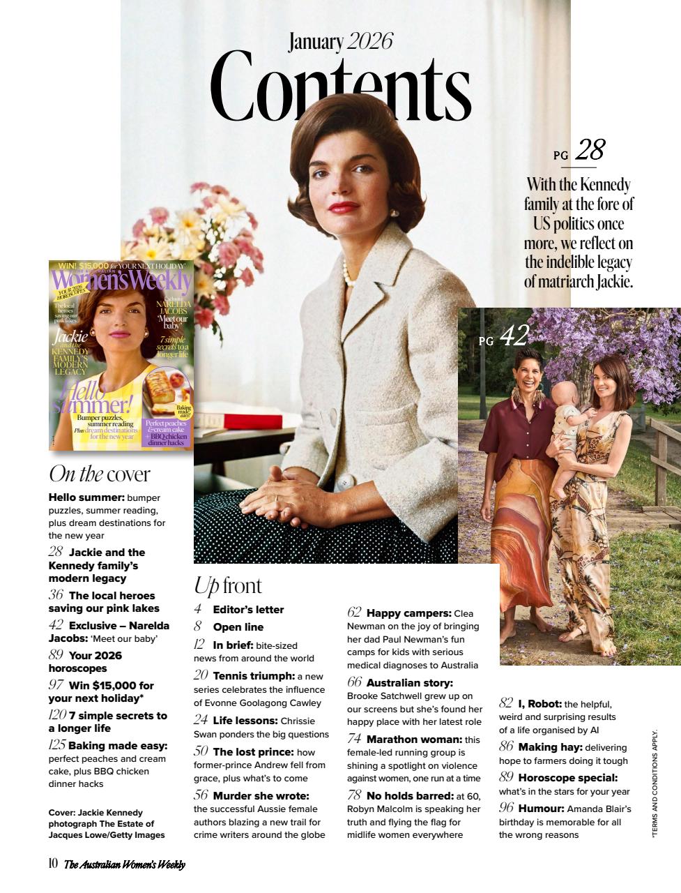 Australian Women's Weekly Preview Pages