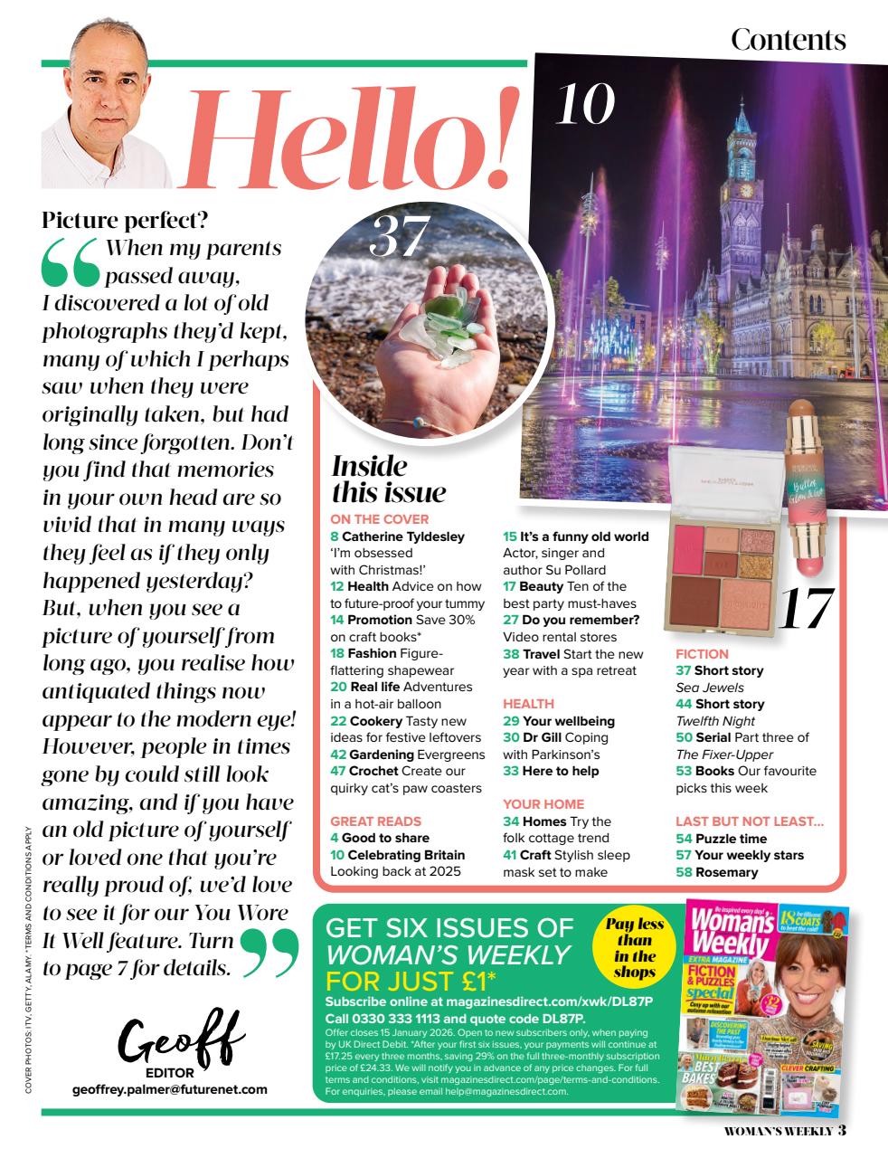 Woman's Weekly Preview Pages