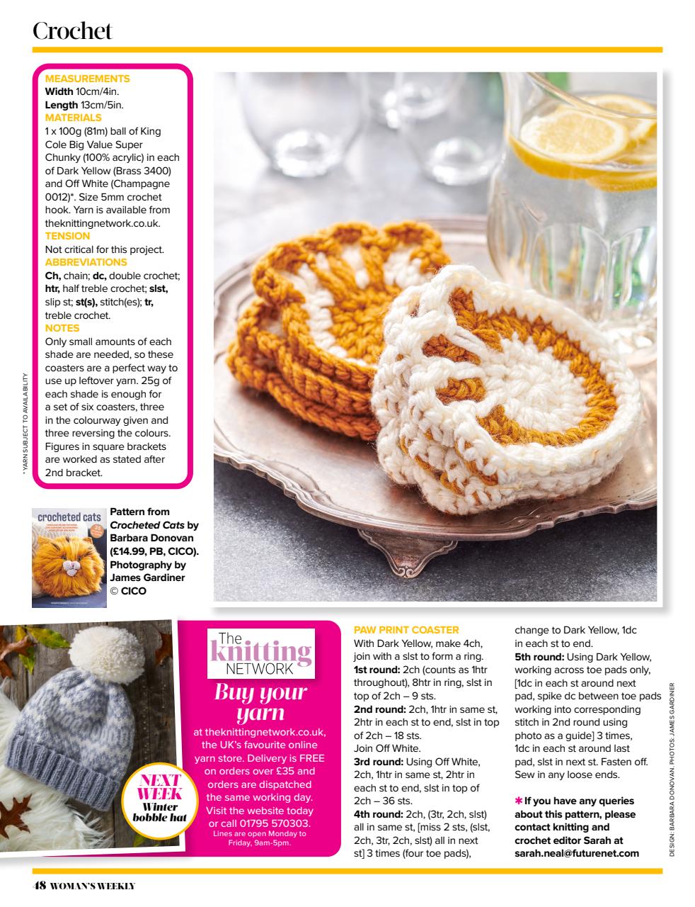 Woman's Weekly Preview Pages