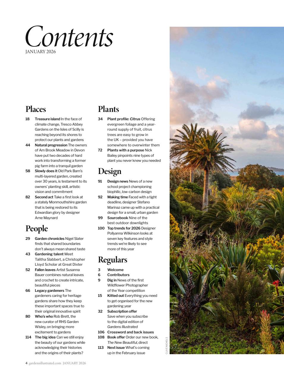 Gardens Illustrated Preview Pages