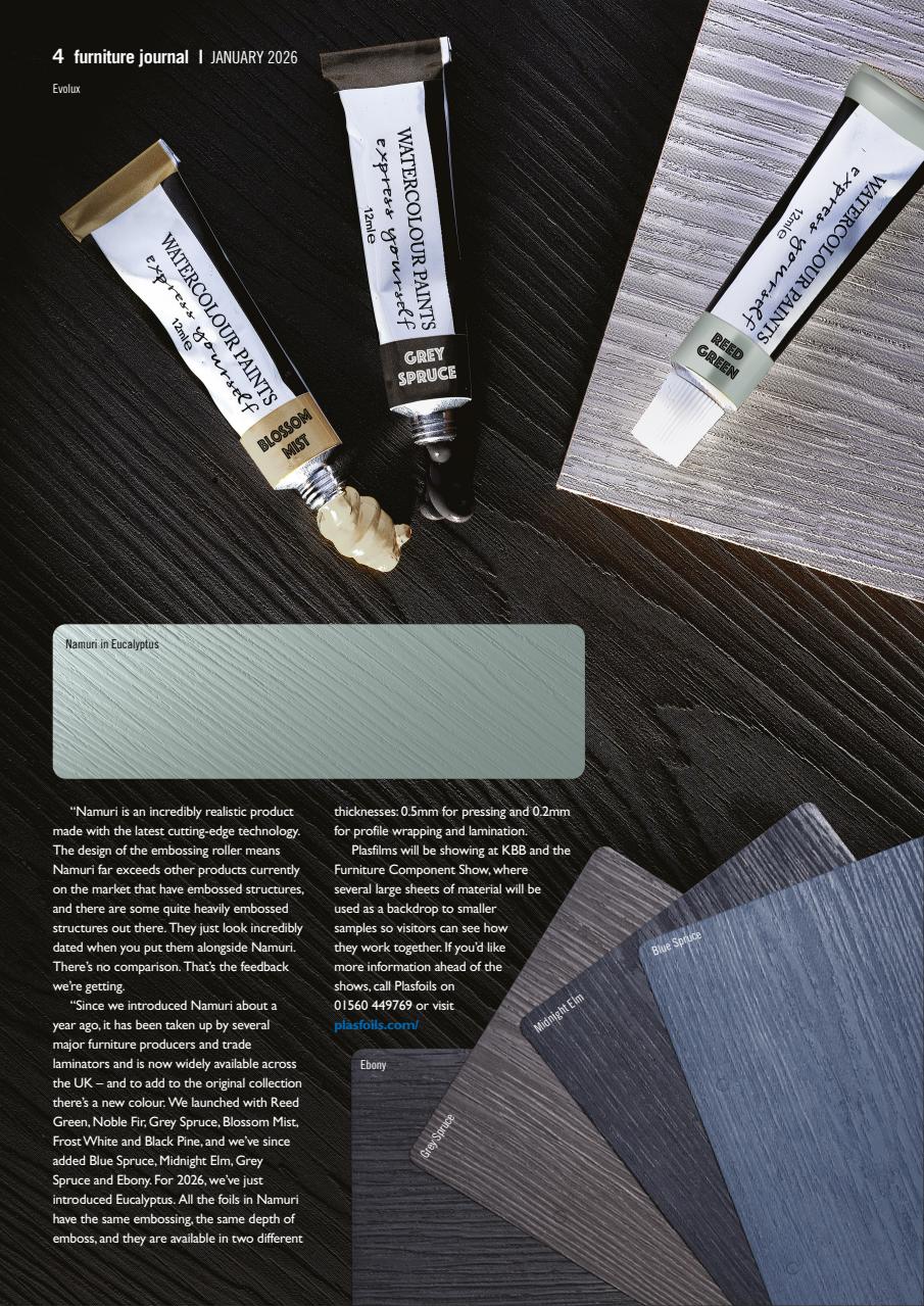 Furniture Journal Magazine Preview Pages