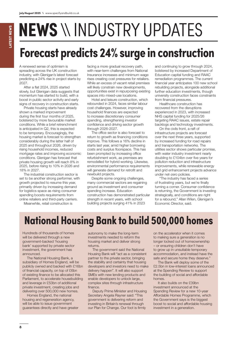 Specify & Build Preview Pages