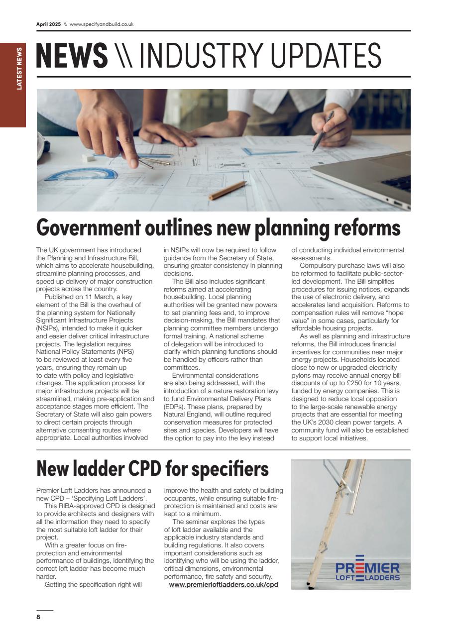 Specify & Build Preview Pages