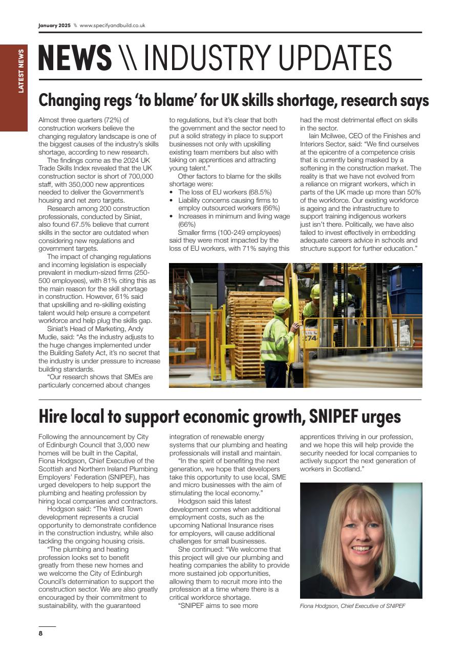 Specify & Build Preview Pages