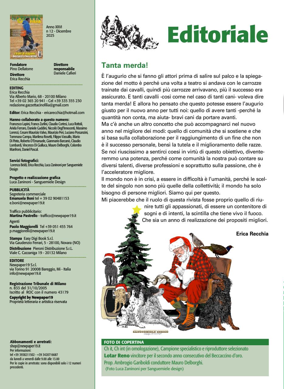 La Gazzetta Della Cinofilia Venatoria Preview Pages