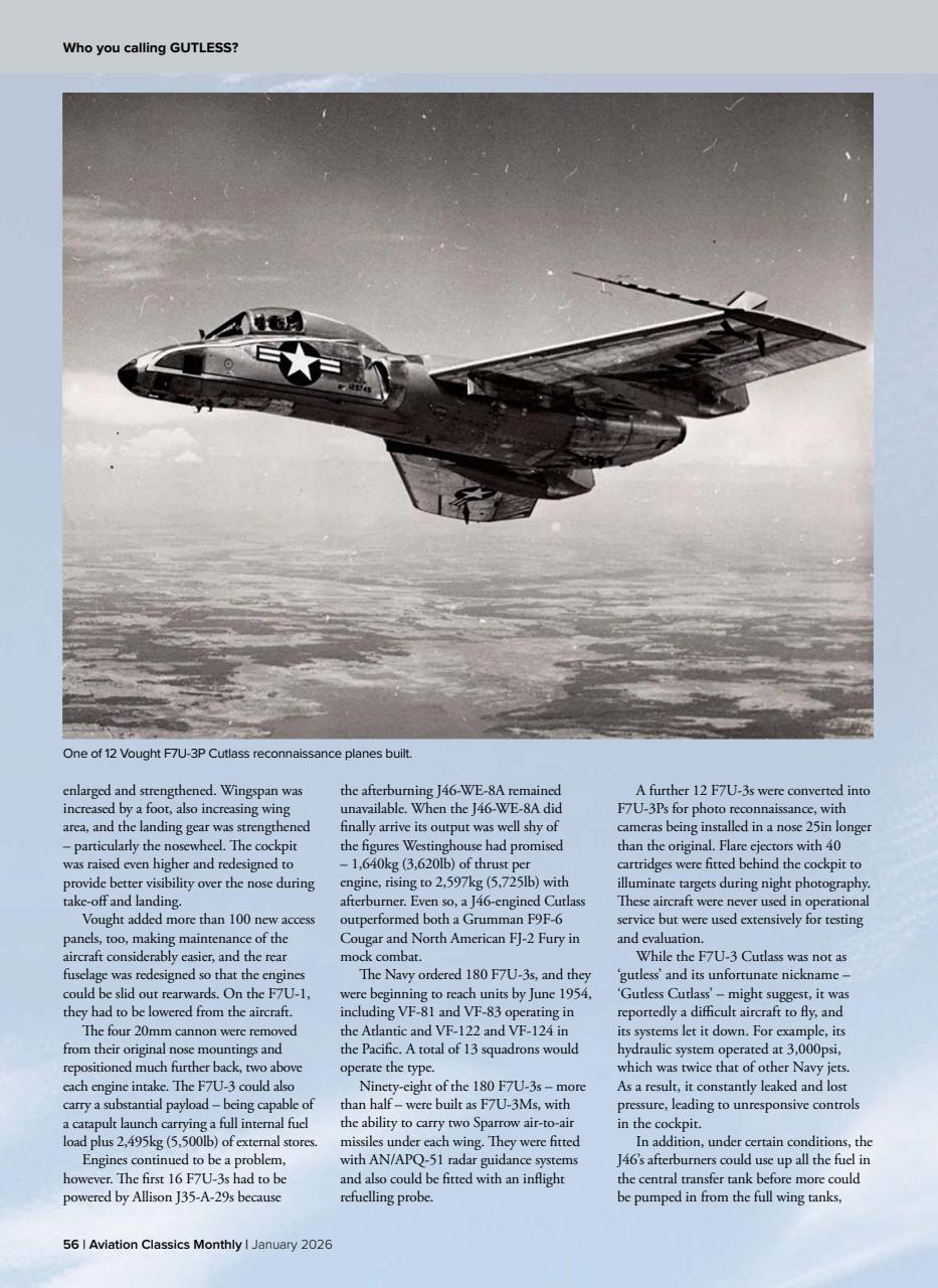 Aviation Classics Monthly Preview Pages