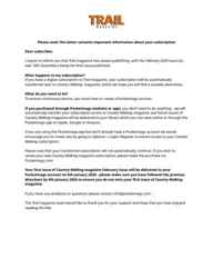 Trail Complete Your Collection Cover 1