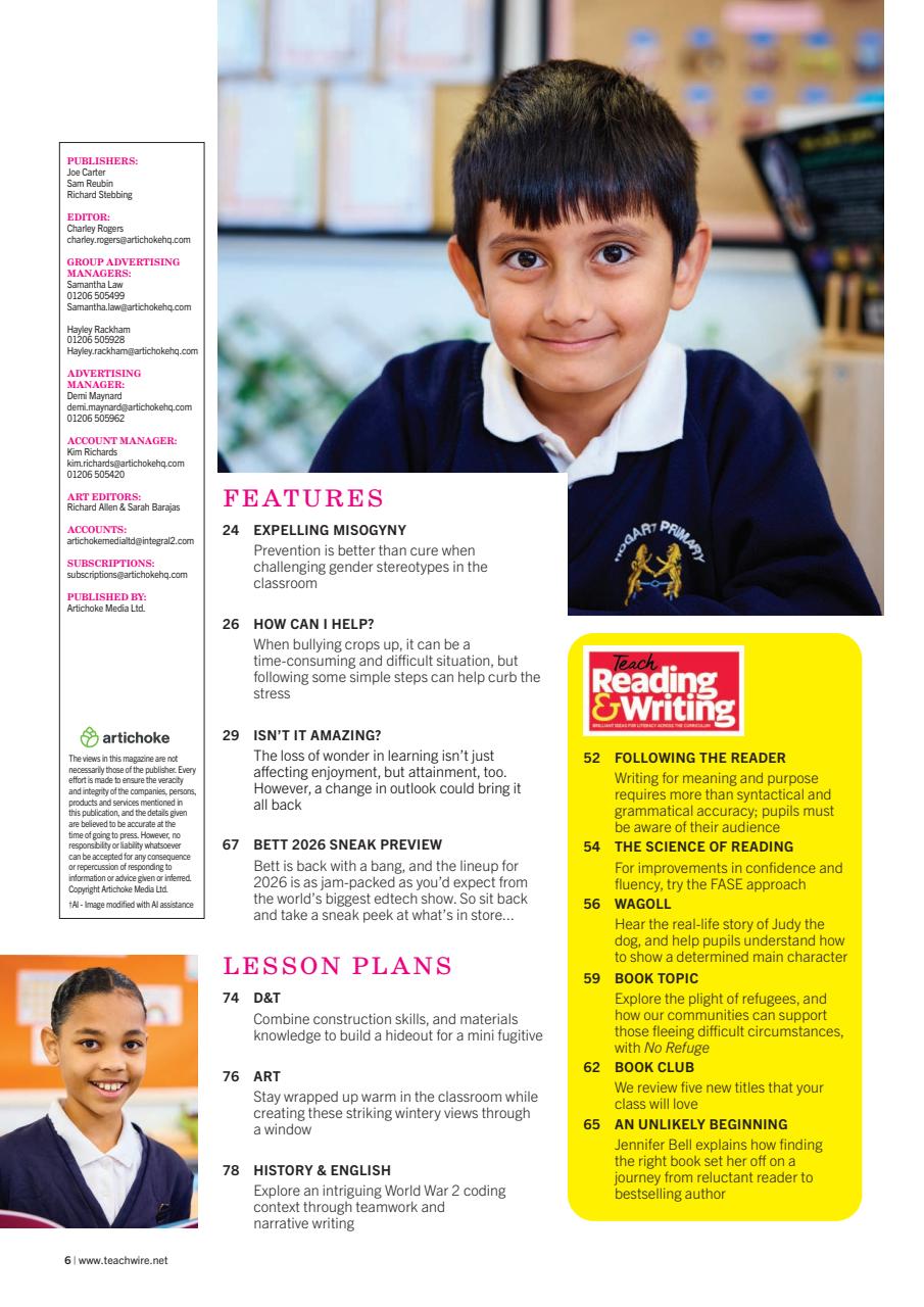 Teach Primary Preview Pages
