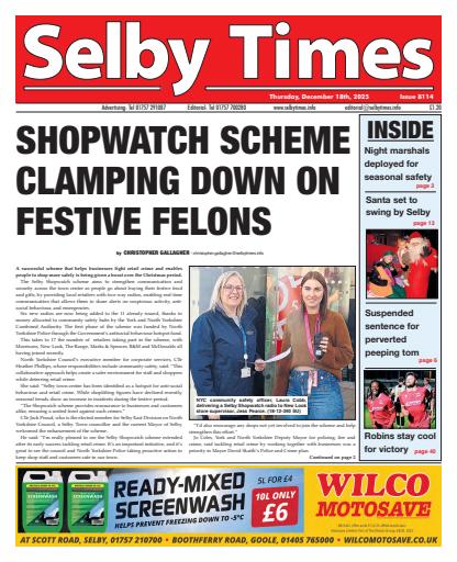 Selby Times issue 