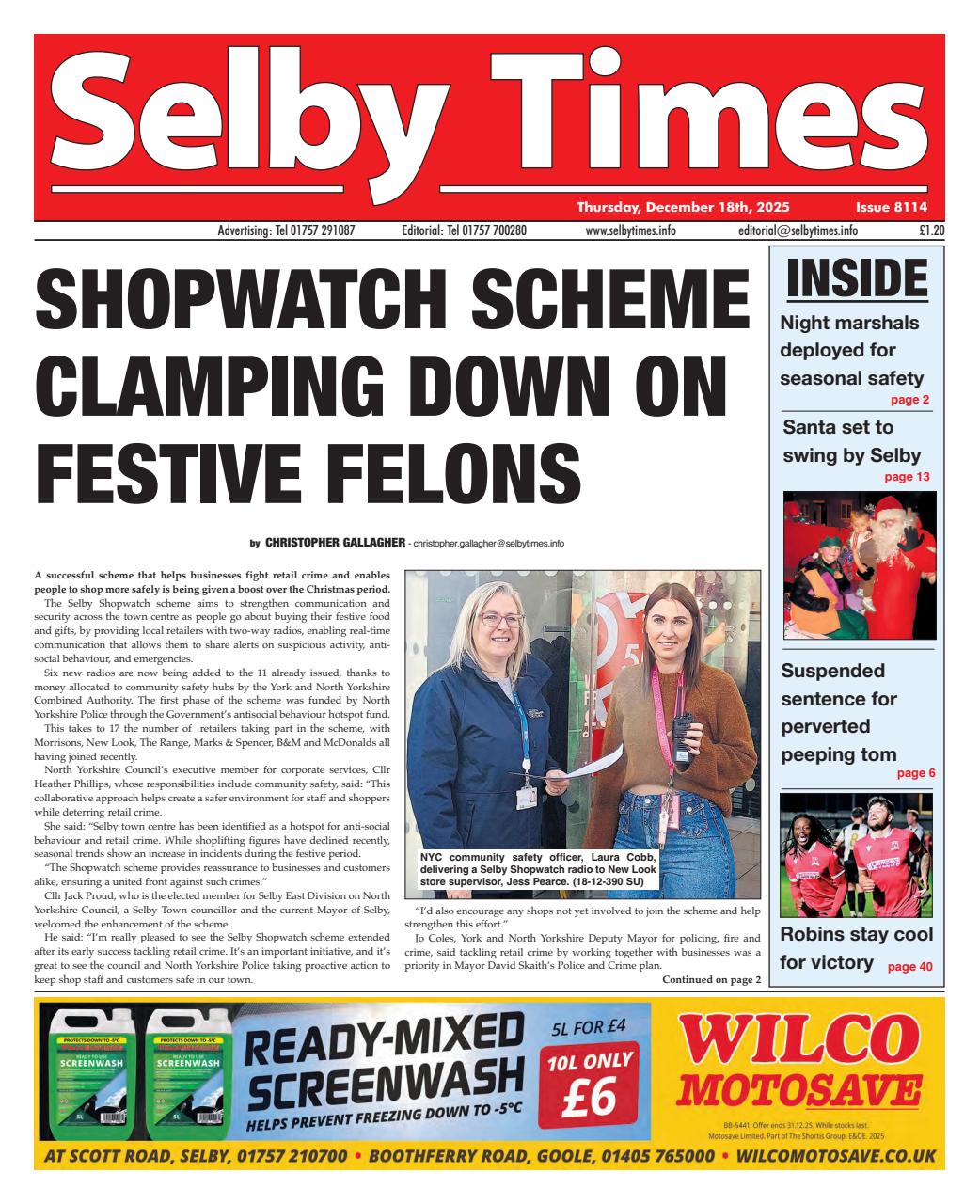 Selby Times Preview Pages