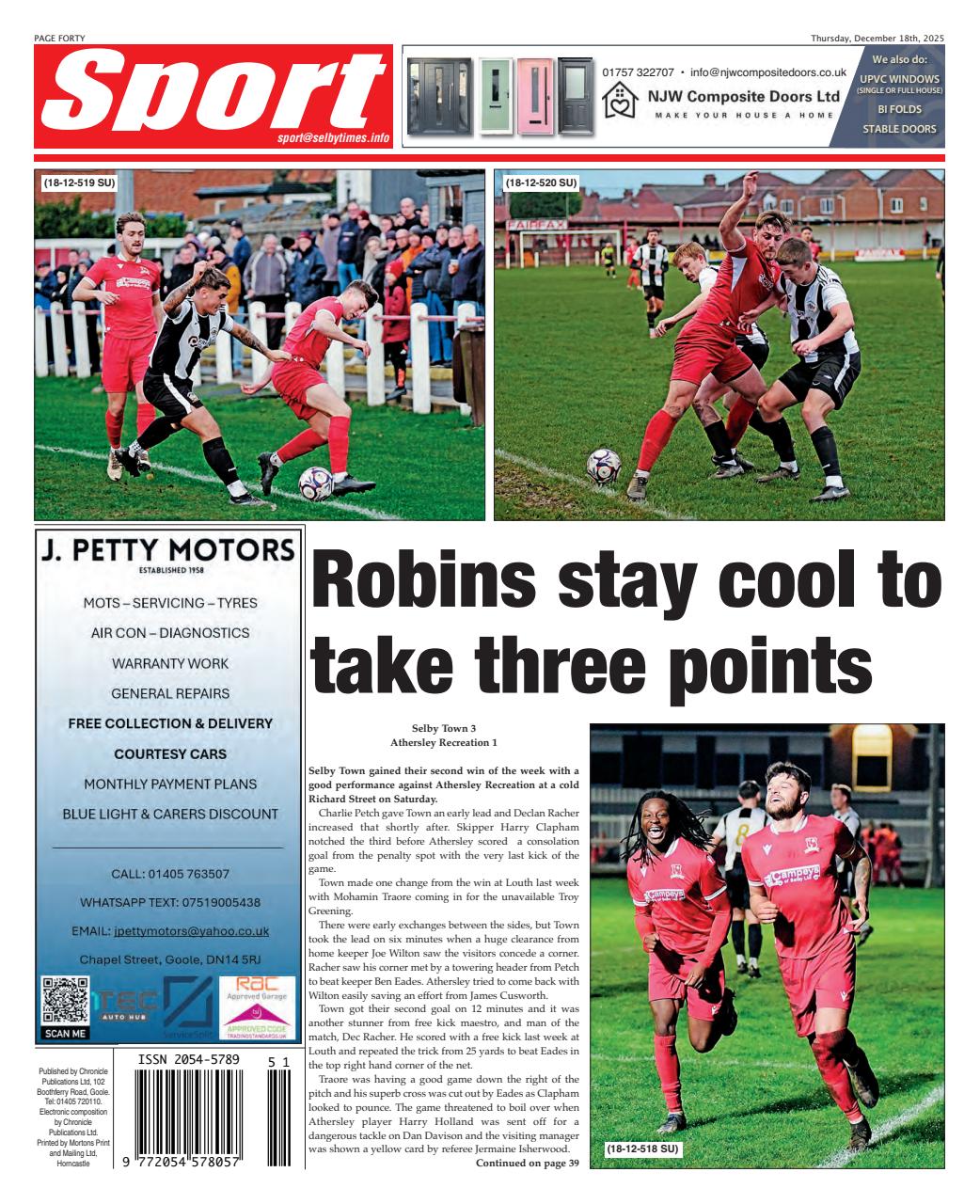 Selby Times Preview Pages