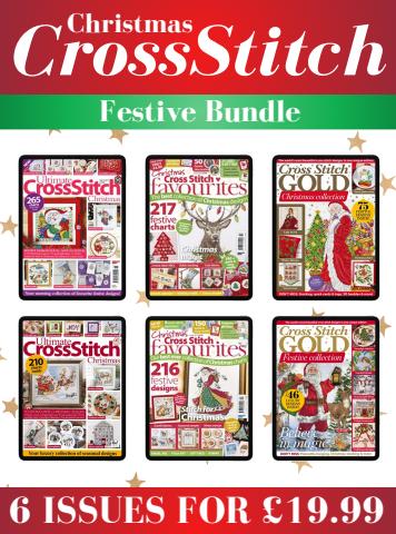 Christmas Cross Stitch Festive Bundle issue Christmas Cross Stitch Festive Bundle