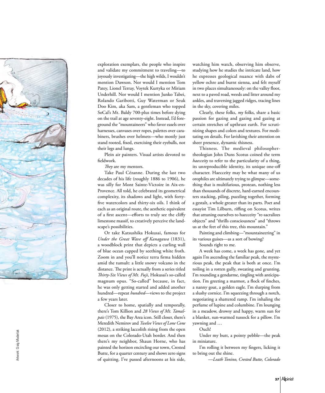 Alpinist Preview Pages