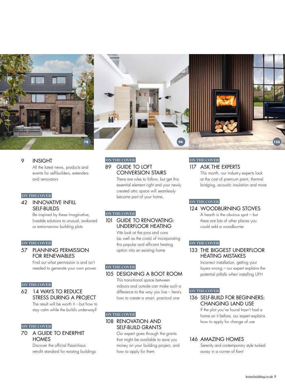 Homebuilding & Renovating Magazine Preview Pages