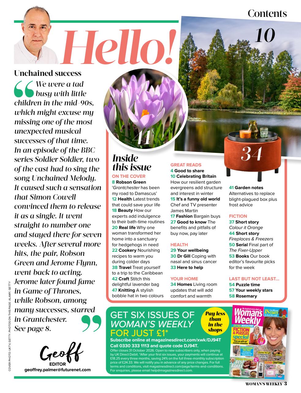 Woman's Weekly Preview Pages