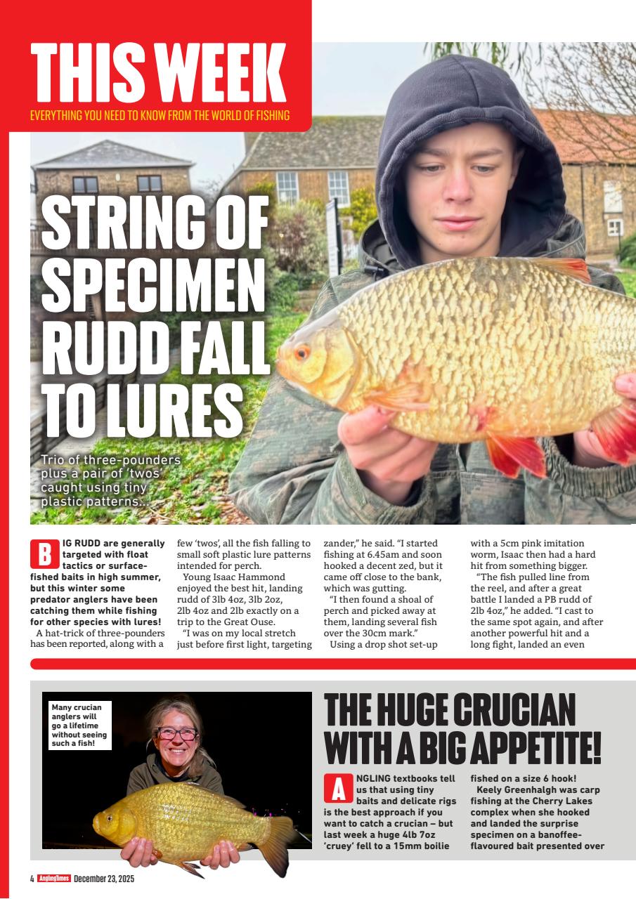 Angling Times Preview Pages