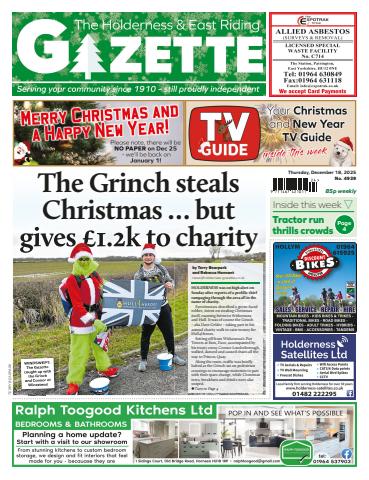 Holderness Gazette December 18, 2025 issue Holderness Gazette December 18, 2025
