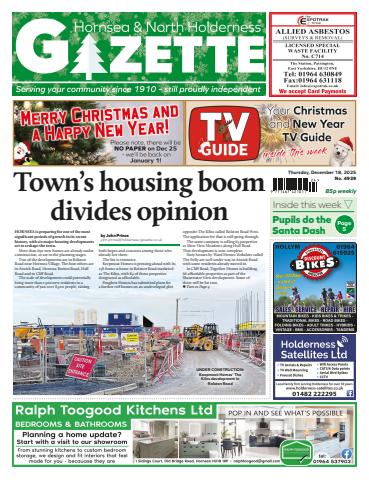 Hornsea Gazette December 18, 2025 issue Hornsea Gazette December 18, 2025
