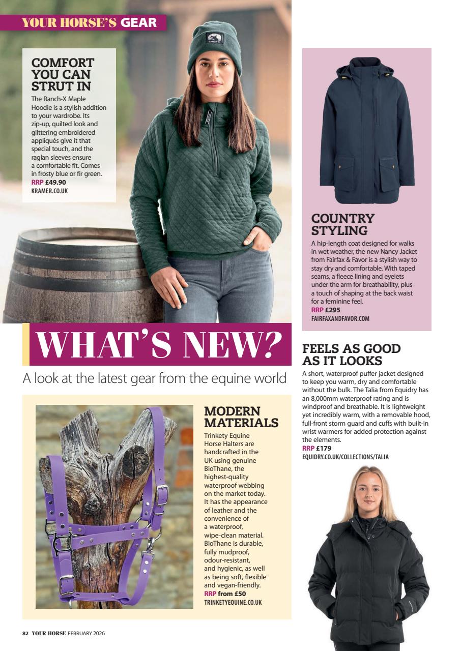 Your Horse Preview Pages