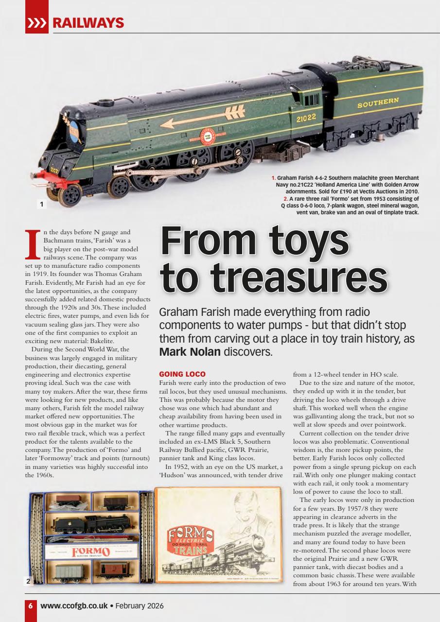 Collectors Gazette Preview Pages