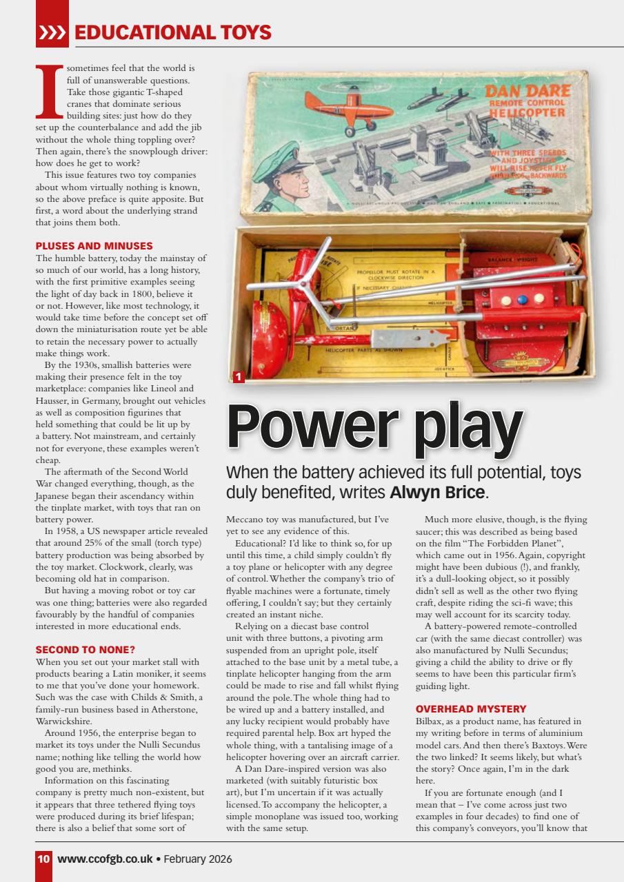 Collectors Gazette Preview Pages