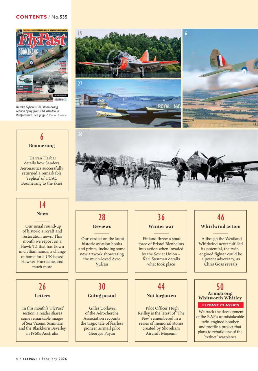 FlyPast Preview Pages